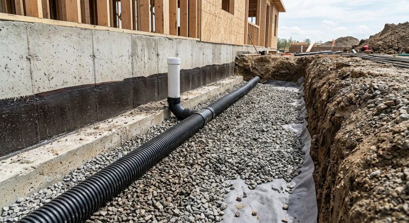 Retaining Wall Drainage in Tuscaloosa, AL
