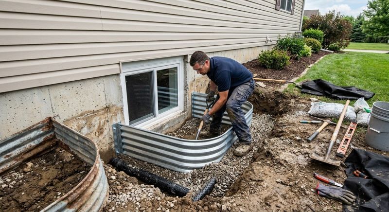 Window Well Waterproofing in Alpharetta, GA
